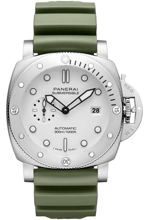 panerai submersible 44mm replica|panerai submersible quarantaquattro bianco.